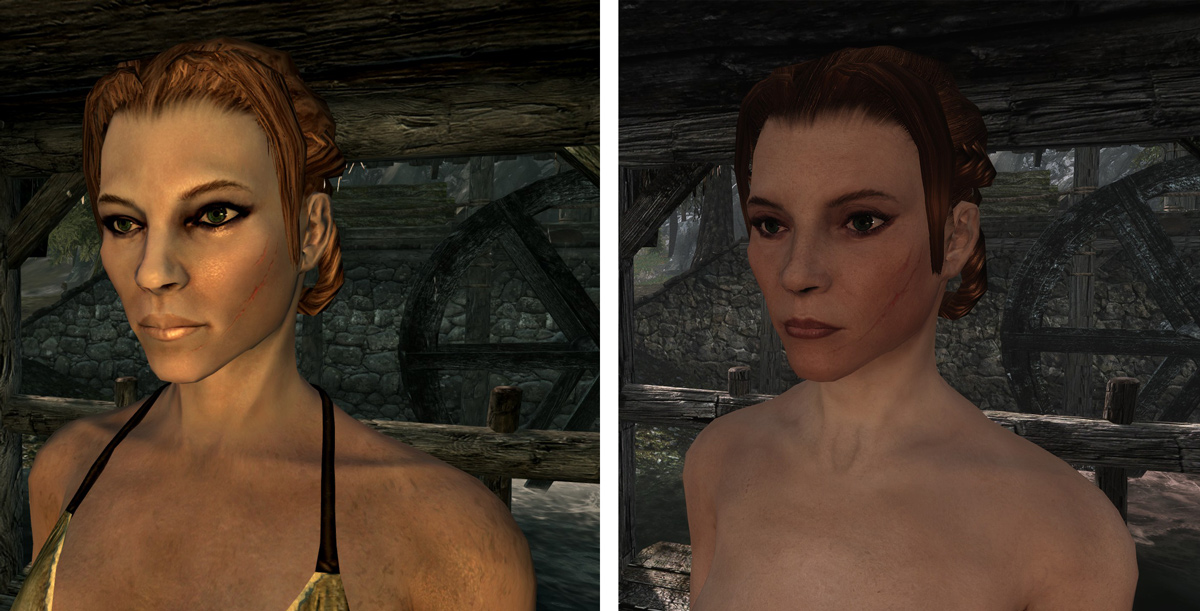 Skyrim Female Textures