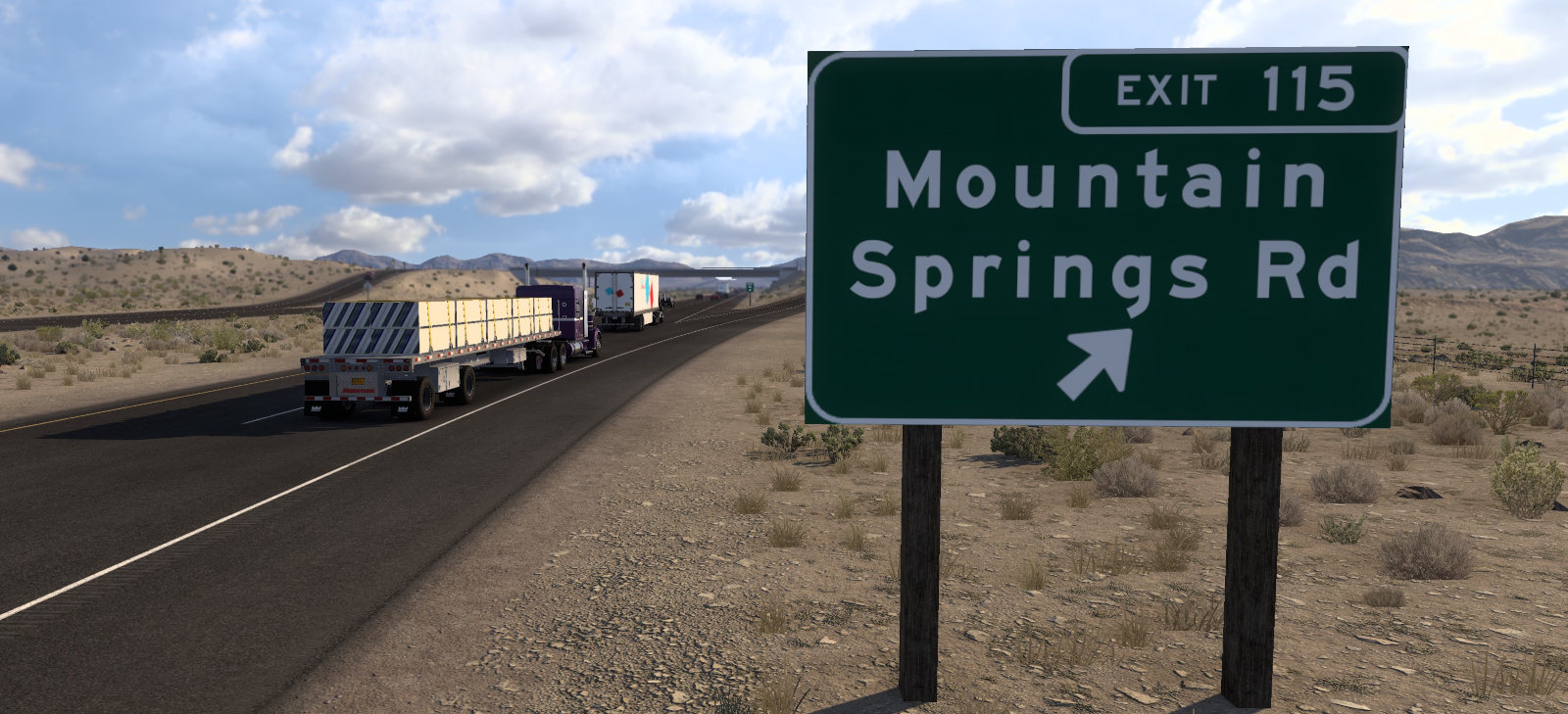 ATS Route66 J14 CA exit