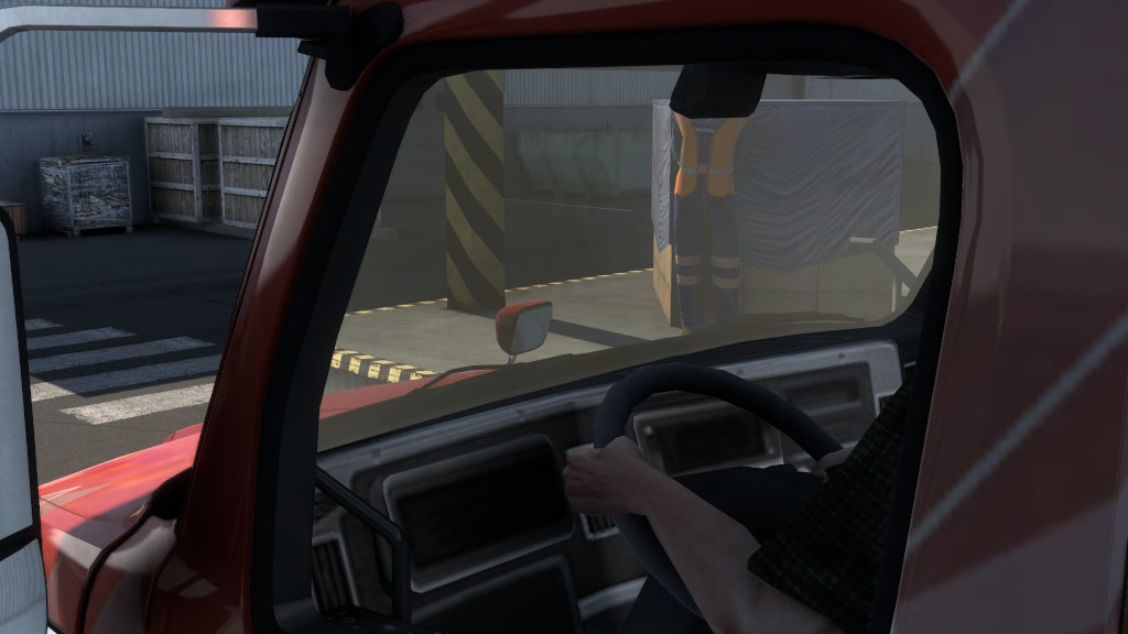 Western Star 57X interiorview incorrect wipers position SCS Software